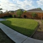 Sod installation in Manteca