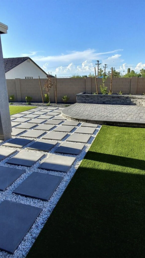 Backyard Landscaping in Tracy