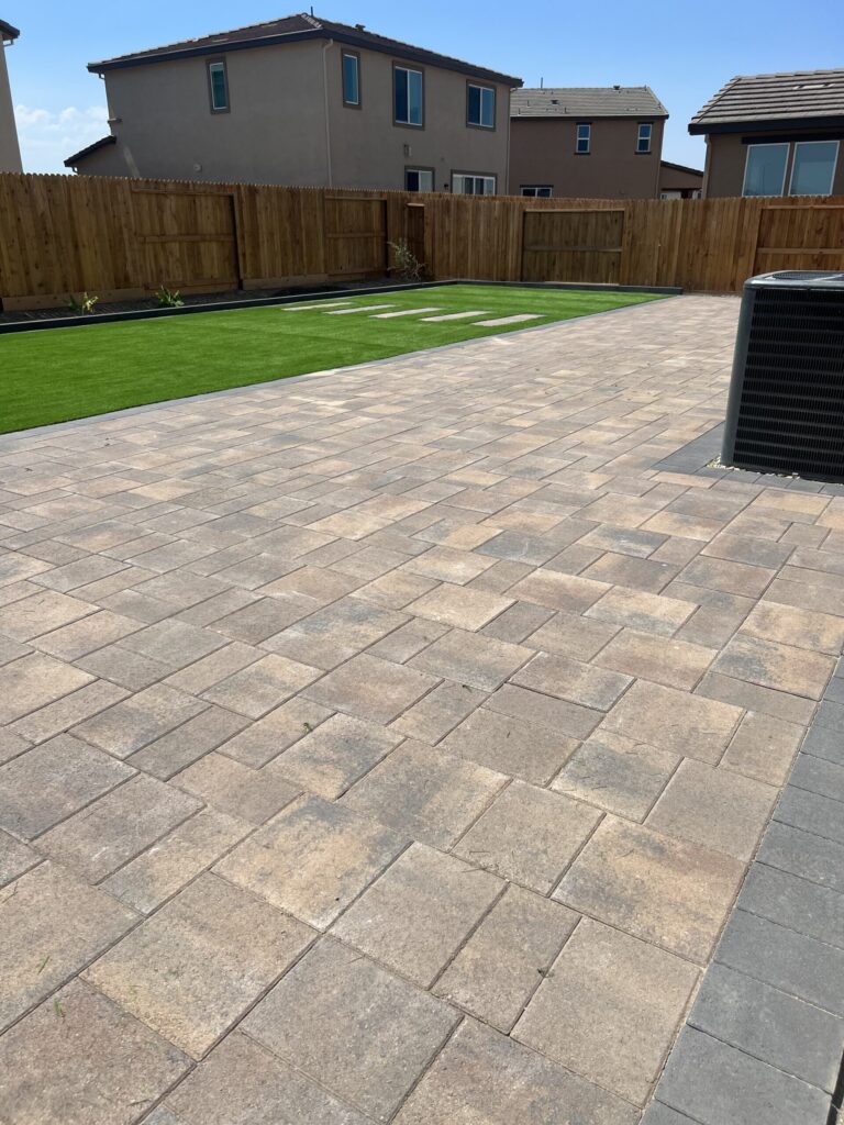 Paver Backyard
